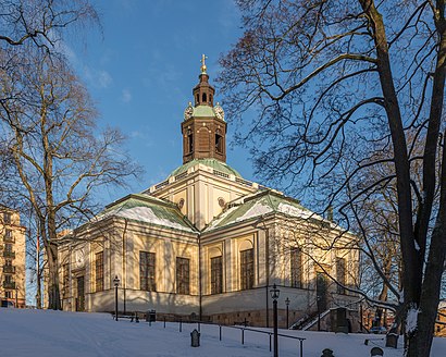 Vägbeskrivningar till Kungsholms kyrka (B) med kollektivtrafik