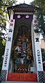 The Kazariyama float-racing on Hakata Gion Yamakasa festival is exhibited on the Kushida Shrine 櫛田神社に展示されている博多祇園山笠飾山