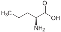 Norvalina (a cadea lateral é un n-propil)