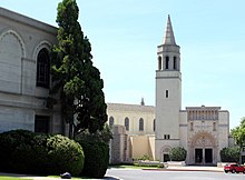 The chapel at Forest Lawn Memorial Park