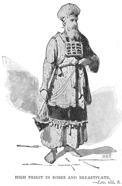 File:LEV 8- High priest in robes and breastplate.jpg