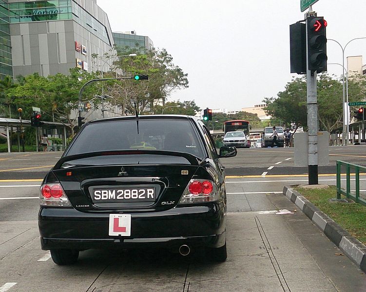 File:L plate in Singapore.jpg