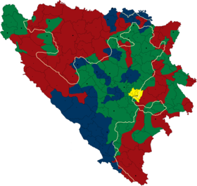 보스니아 전쟁: 연표, 배경, 세력