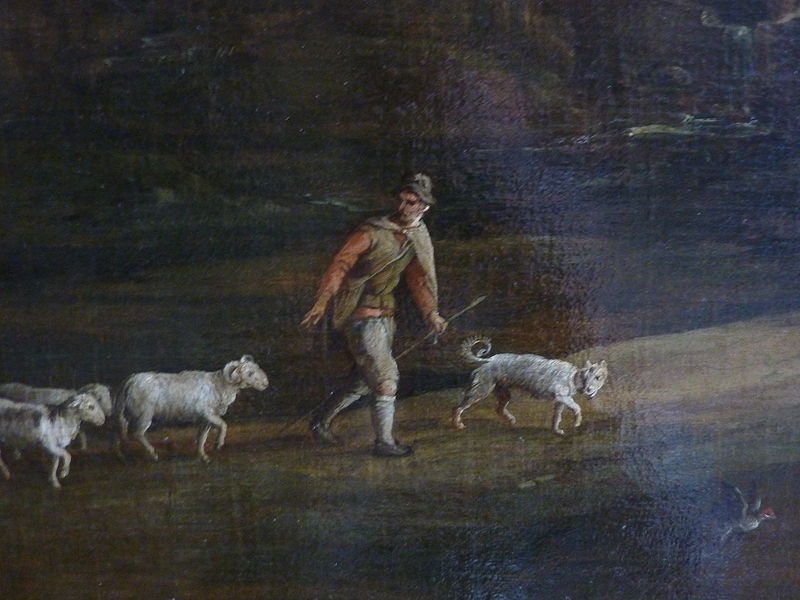 File:Les pèlerins d'Emmaüs by Paul Bril - right shepherds detail.jpg