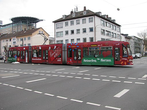 Linie 3, 2, Darmstadt