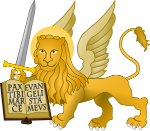 Lion of Saint Mark.svg