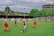 Final game (Monday 7 May 1990) - Wycombe Wanderers v Martin O'Neill's International XI Loakes Park - the final game.jpg