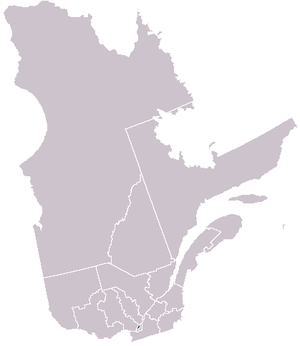 Laval sulla mappa