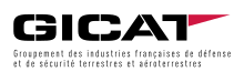 Logo du Groupement des industries de défense et de sécurité terrestres et aéroterrestres (GICAT).svg