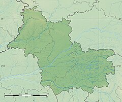 Mapa lokalizacyjna Loir-et-Cher