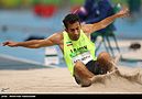 Long jumper Mohammad Arzandeh at the 2016 Olympics 09.jpg