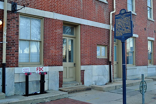 Lorenzo L. Langstroth historical marker at 106 S. Front St., Philadelphia PA