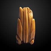 Lotus bud shaped netsuke-Ethno BHM 3489