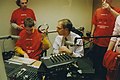 Loyd Grossman opens Pulse FM student radio station, 1999 (4166114688).jpg