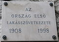 Az ország első lakásszövetkezete, Dózsa György út 64.