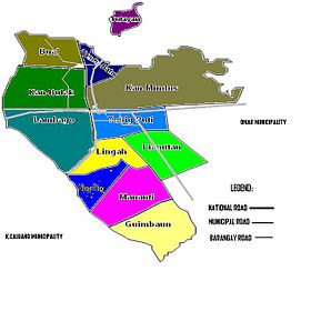 Political map of Luuk