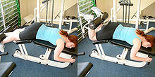 Leg curl machine LyingLegCurlMachineExercise.JPG