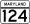 MD Route 124.svg