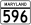 MD Route 596.svg