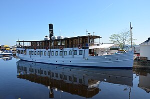 M/S Nya Skärgården i Jönköpings hamn.