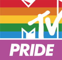 MTV Pride logo used as a temporary rebrand in 2018,2019,2020 and 2022