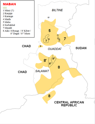 <span class="mw-page-title-main">Maban languages</span> Language family of Central Africa