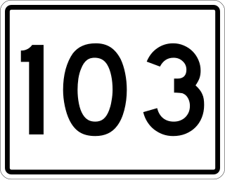 <span class="mw-page-title-main">Maine State Route 103</span> State highway in York County, Maine, US