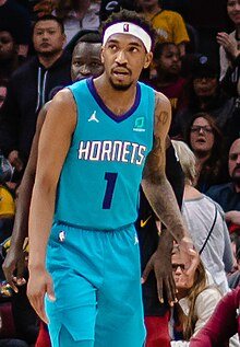 The Hornets selected Malik Monk as the 11th overall pick in the 2017 NBA draft. Malik Monk 2019.jpg