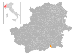 Lombriasco - Carte