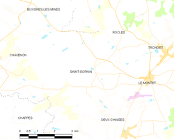 Saint-Sornin, Allier: Fransk kommun i departementet Allier