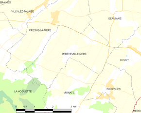 Poziția localității Pertheville-Ners