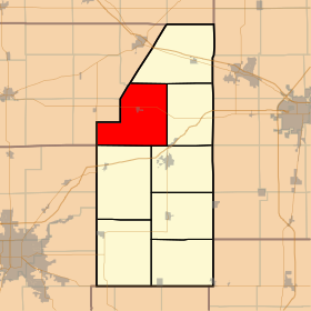 Ubicación de Goose Creek Township