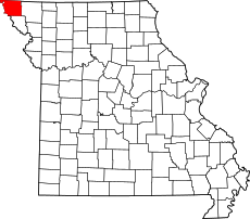 Map of Missouri highlighting Atchison County.svg