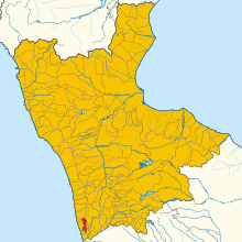 Localisation de San Pietro in Amantea