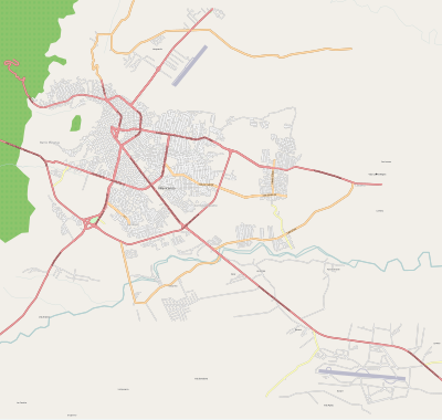 Mapa de localización de Villavicencio