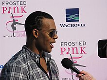 Mario being interviewed at a charity event in San Diego in September 2008