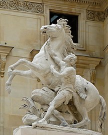 Guillaume Coustou Cheval de Marly Louvre-museum