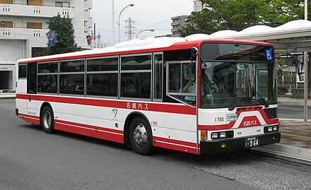 Meitetsu Bus, Nagoya. Meitetsu Bus PJ-MP37JM 1.jpg