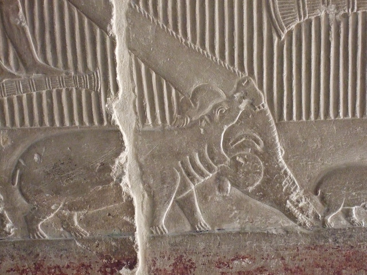 рельеф в египте