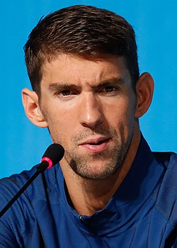 Michael Phelps vuonna 2016