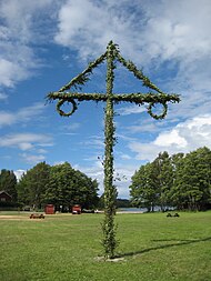 Bildresultat för midsommarstång