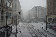 W. Wisconsin Avenue from Milwaukee Skywalk