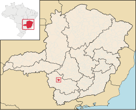 Kaart van São José da Barra