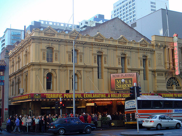 The new production of Miss Saigon at Her Majesty's Theatre in Melbourne