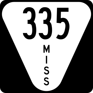 <span class="mw-page-title-main">Mississippi Highway 335</span> Former highway in Mississippi