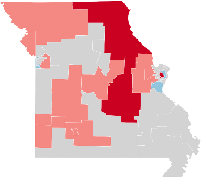 File:Missouri State Senate 2010 Gains and Holds Map.svg