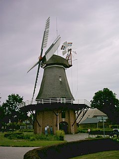 De Sterrenberg, Nijeveen Windmill in Drenthe, the Netherlands