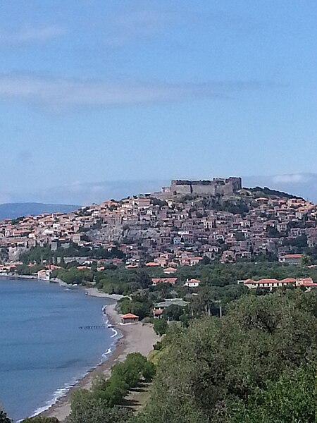 File:Molyvos from direction of Petra.jpg