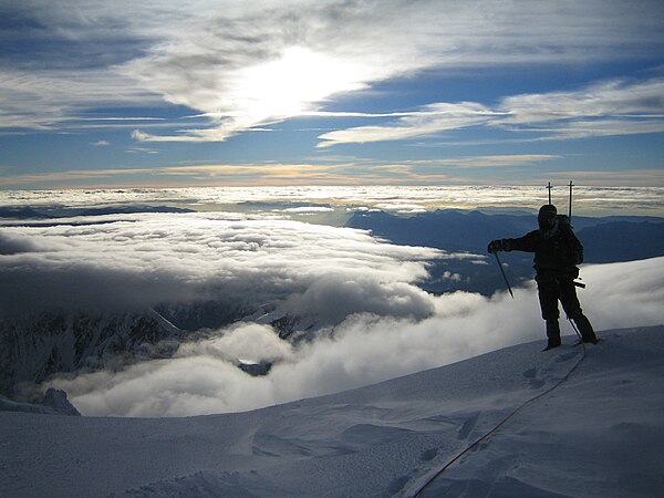 Mont Blanc summit