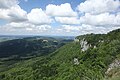 Parapentes au Mont Poupet.